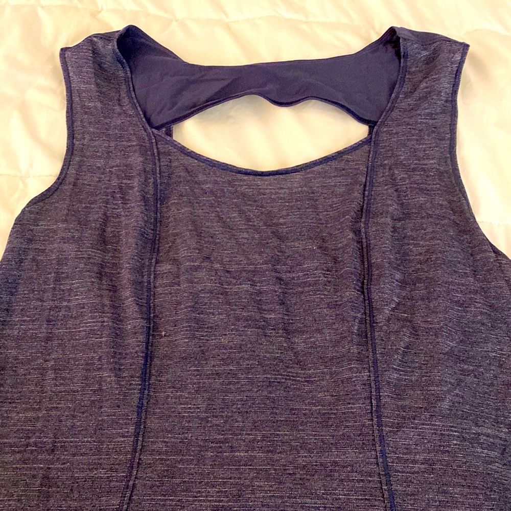 Lululemon heathered purple tank